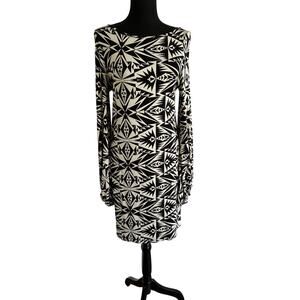 Rachel Pally- NWT- Lark Black Kaleidoscope Mini Dress - Large